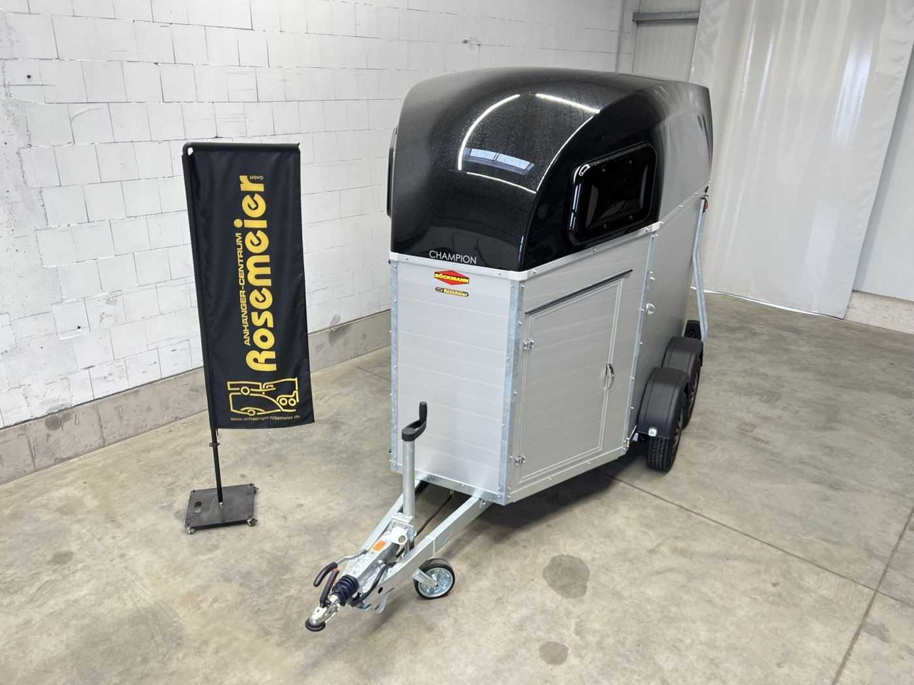 New Horse trailer BOECKMANN Champion Esprit silver+blackSK Pferdeanhänger: picture 30