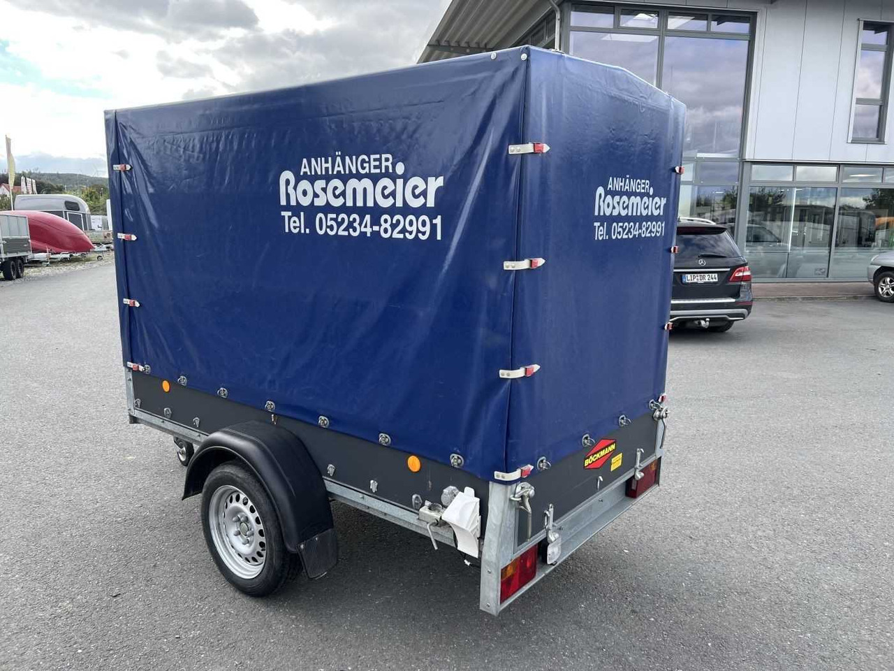 BOECKMANN HNB 1025 Plane Kastenanhänger gebremst - Car trailer: picture 5 BOECKMANN HNB 1025 Plane Kastenanhänger gebremst - Car trailer: picture 5