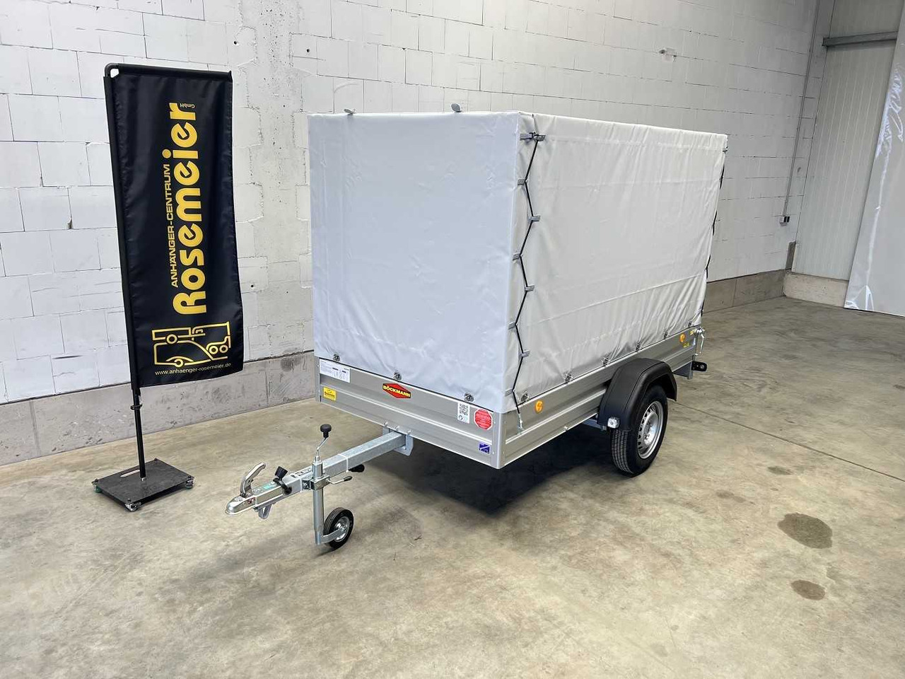 New Car trailer BOECKMANN TL-AL 2513/75 Plane Kastenanhänger ungebremst: picture 16