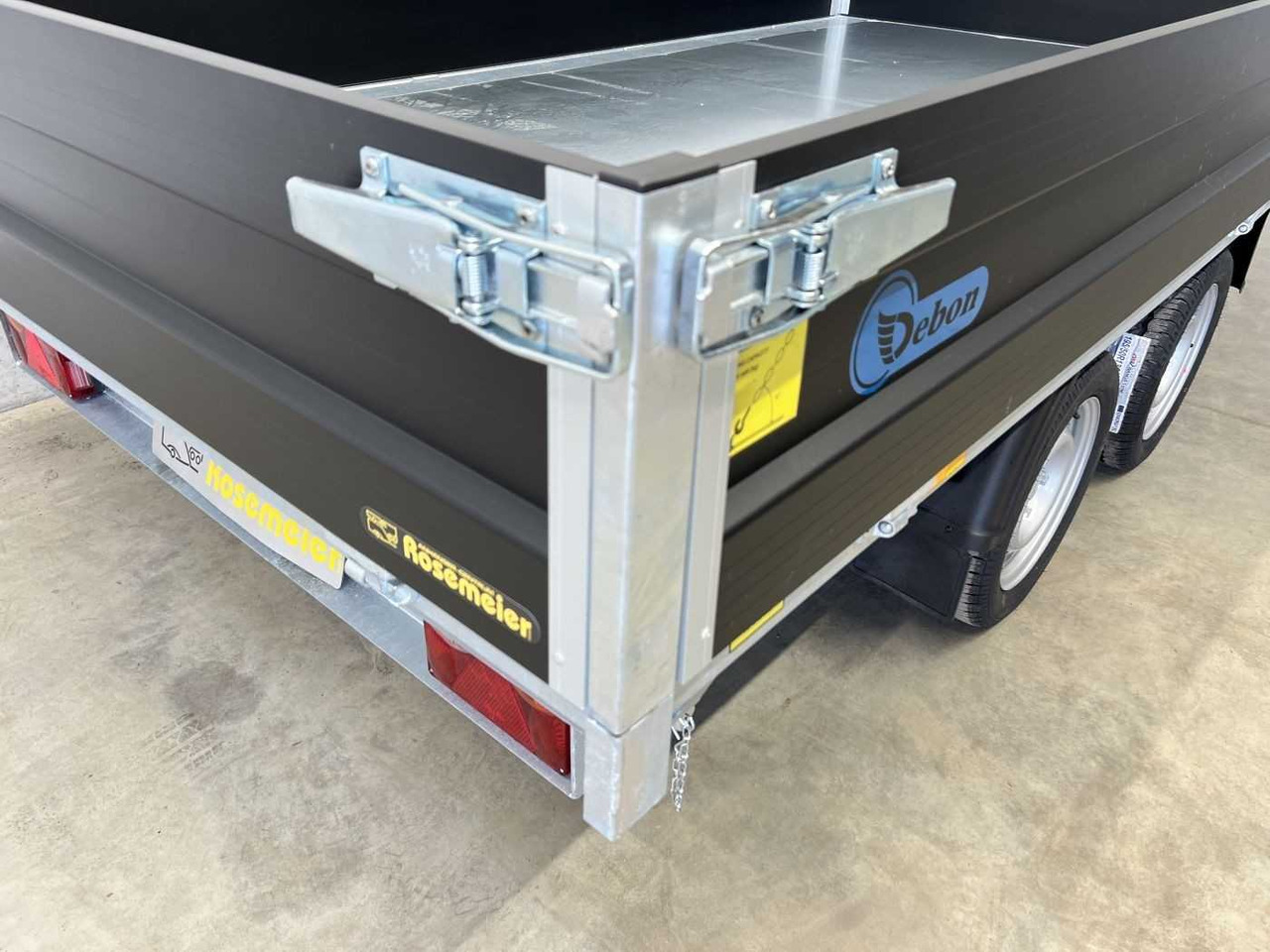 New Tipper trailer CHEVAL LIBERTE PW3.3E Black Dreiseitenkipper: picture 14