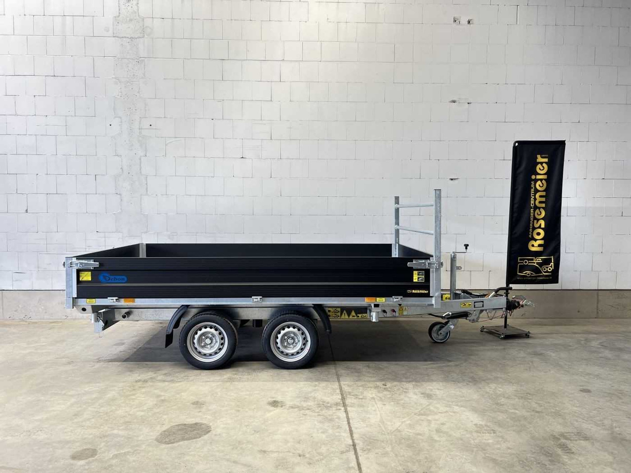 New Tipper trailer CHEVAL LIBERTE PW3.3E Black Dreiseitenkipper: picture 7