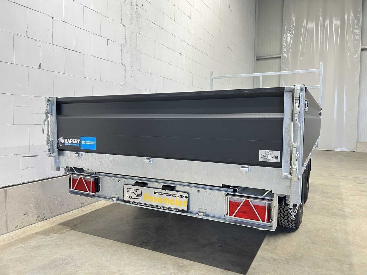 New Tipper trailer HAPERT Cobalt HM-2+ Dreiseitenkipper: picture 13