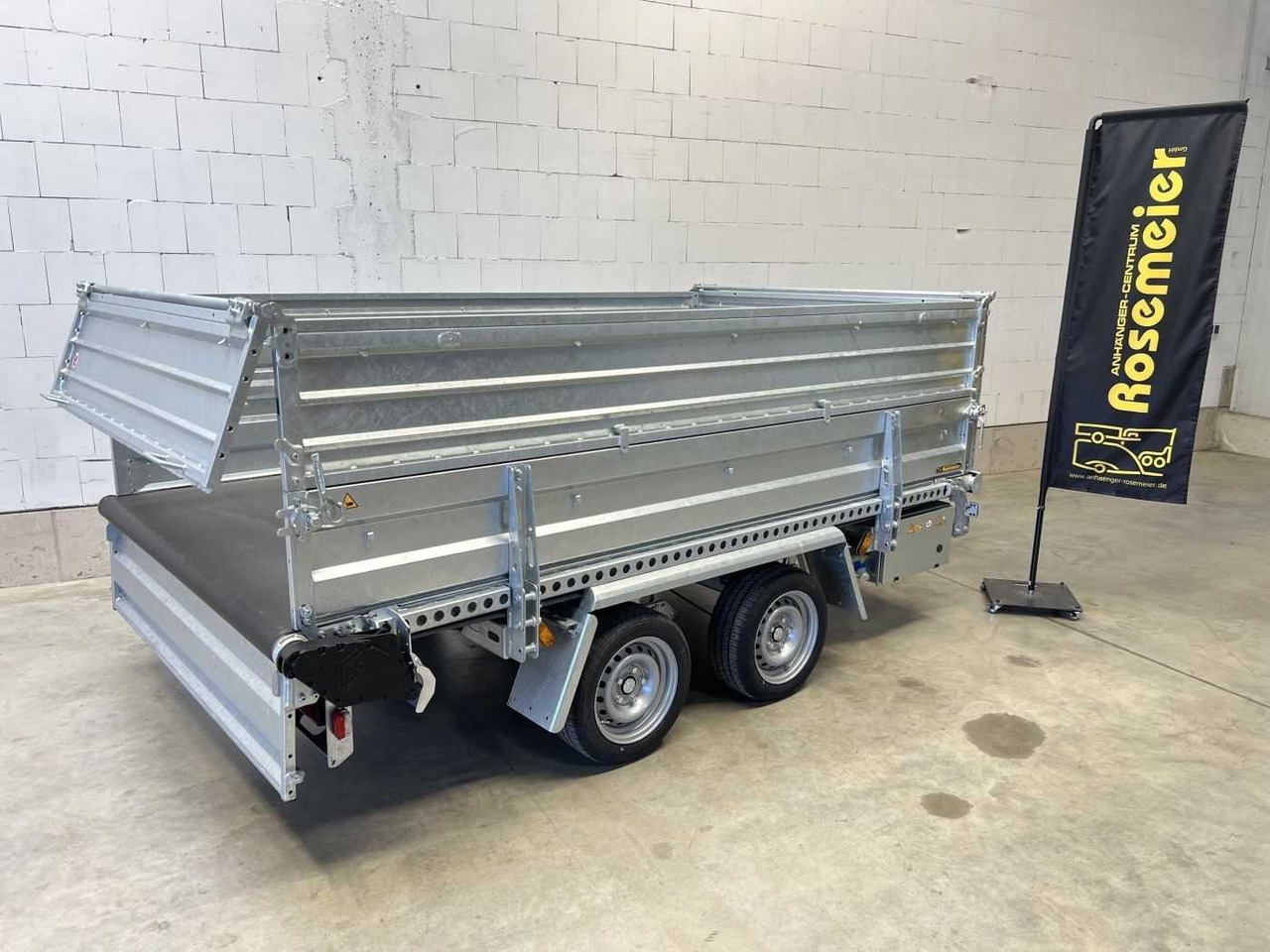 New Roll-off/ Skip trailer ROSEMEIER G GA 3500 1 BWA Abrollanhänger: picture 8