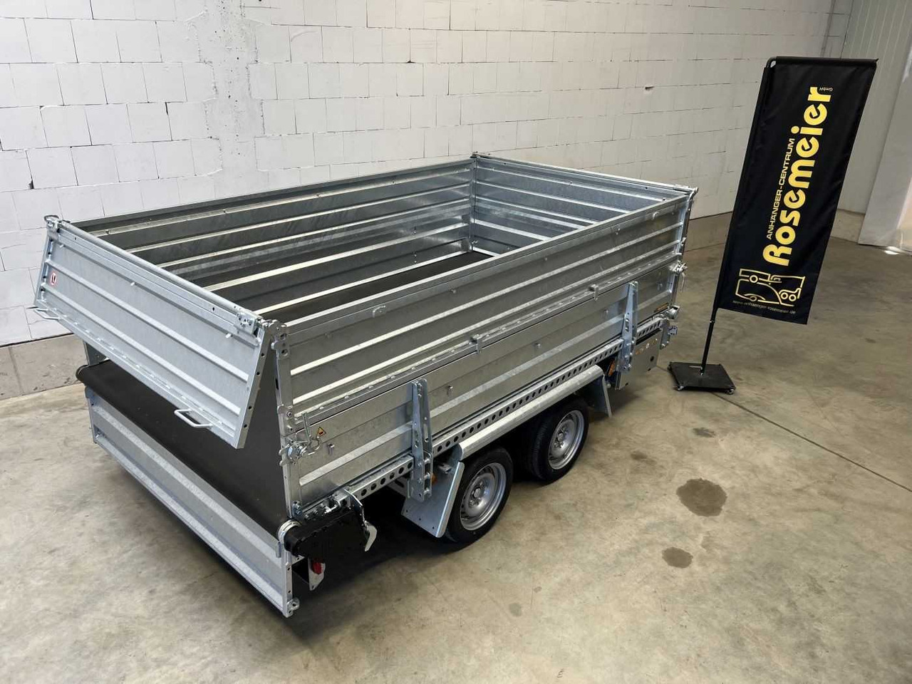 New Roll-off/ Skip trailer ROSEMEIER G GA 3500 1 BWA Abrollanhänger: picture 9