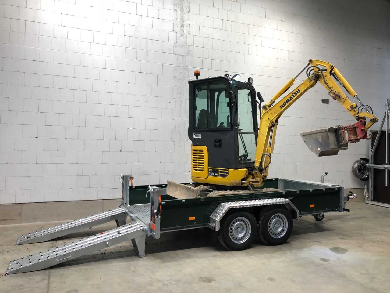 ROSEMEIER VE BAT C35.36 grau Maschinentransporter - Plant trailer: picture 2 ROSEMEIER VE BAT C35.36 grau Maschinentransporter - Plant trailer: picture 2