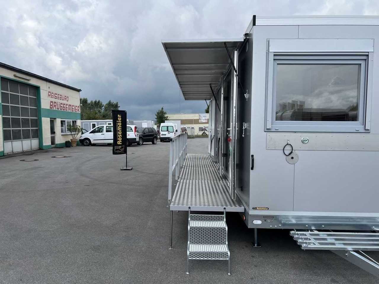 New Construction container, Trailer ROSEMEIER VE MOBI 8344 SP 3 Tridem Veranda Mannschaftswagen: picture 29