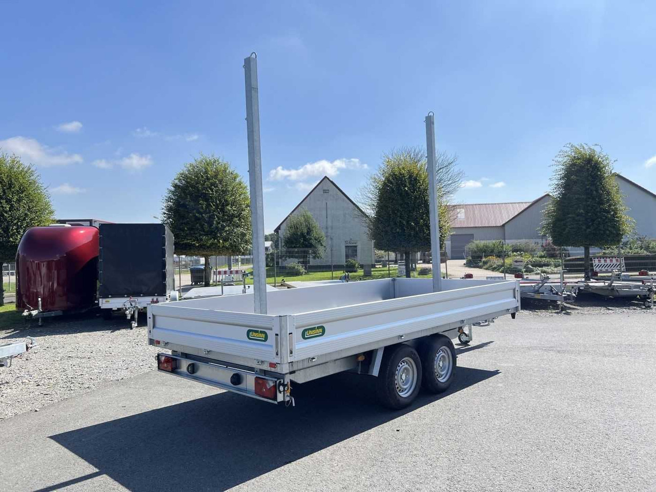 UNSINN ULM 4220-35-14 Langmaterialanhänger - Dropside/ Flatbed trailer: picture 2 UNSINN ULM 4220-35-14 Langmaterialanhänger - Dropside/ Flatbed trailer: picture 2