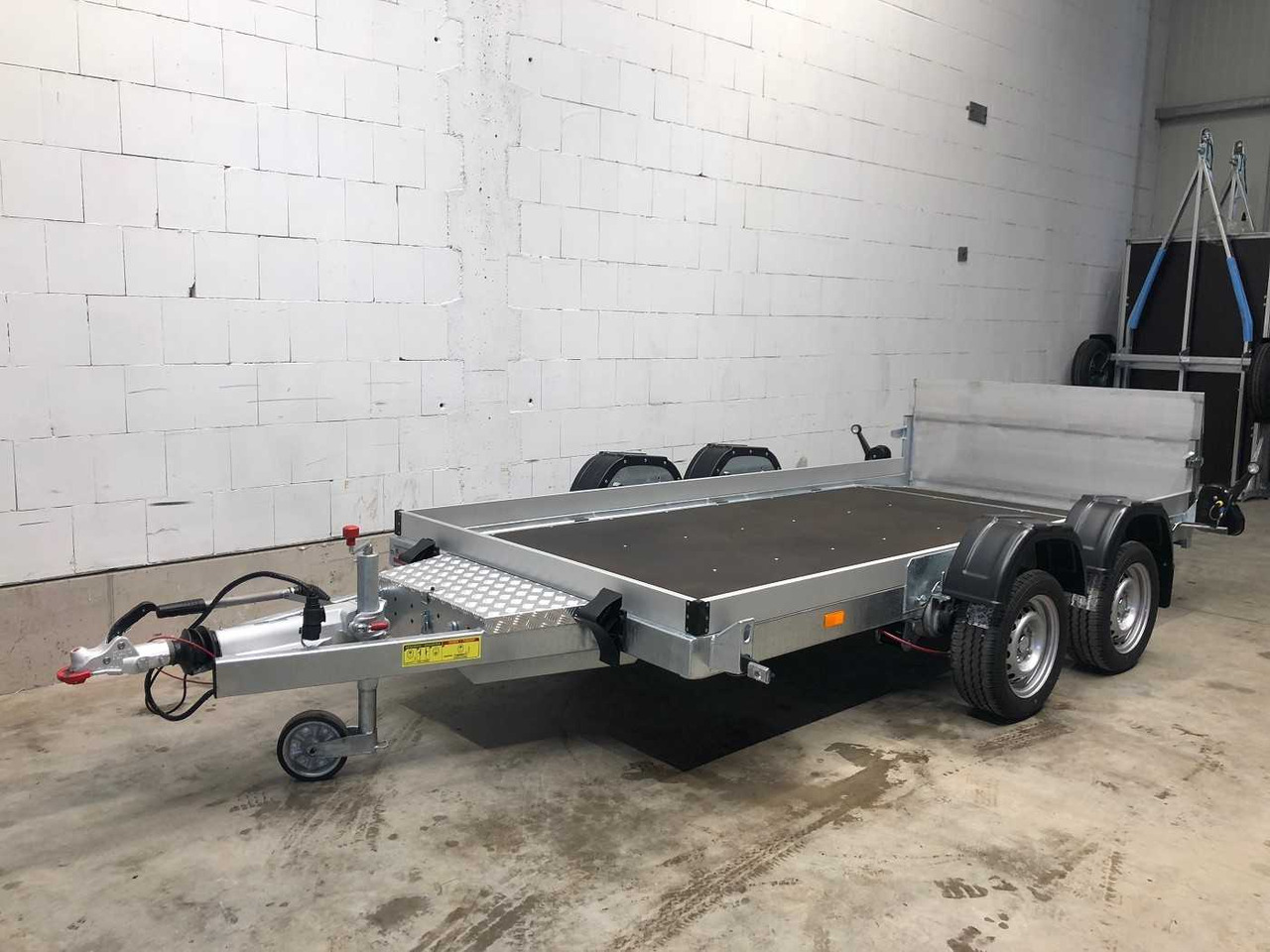 New Plant trailer VEZEKO Husky FB 35.35 E-Pumpe Maschinentransporter: picture 12