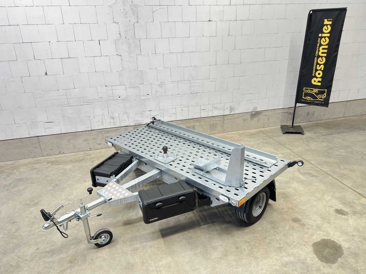 New Motorcycle trailer VEZEKO Mikrobike A 08.1 Motorradanhänger: picture 29