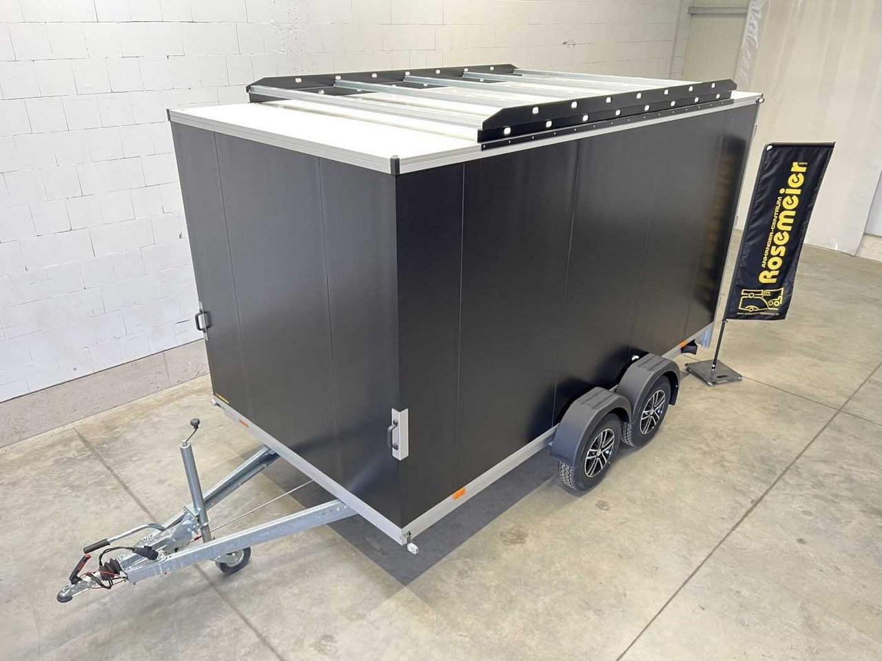 New Closed box trailer VEZEKO TK D 27.40 Seitentür ALF Dach Kofferanhänger: picture 29