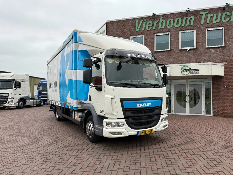 DAF LF 210 LF210 4X2 / Slaapcabine / 11.990KG / D'hollandia 1.50KG / DAF dealer onderhoud - Box truck: picture 1 DAF LF 210 LF210 4X2 / Slaapcabine / 11.990KG / D'hollandia 1.50KG / DAF dealer onderhoud - Box truck: picture 1