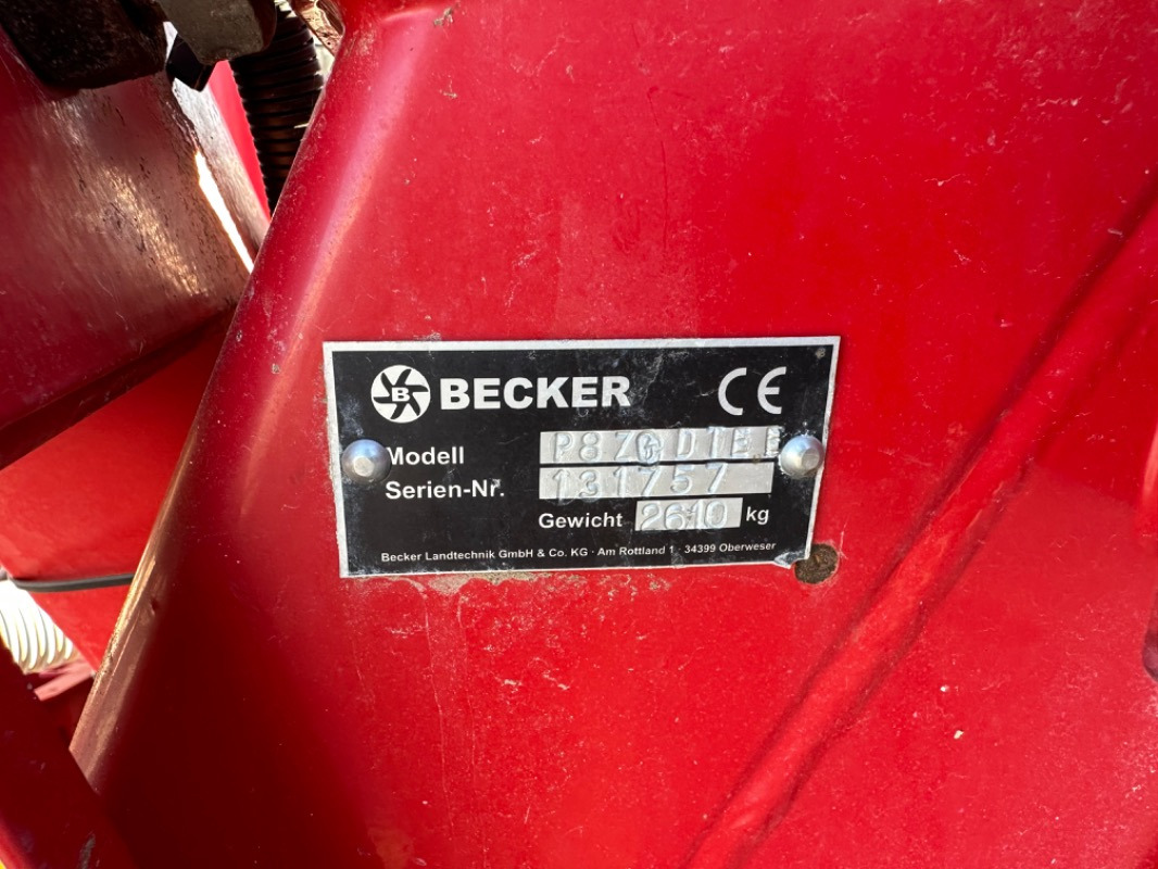 Seed drill Becker Aeromat 8 DTE E-Motion: picture 11