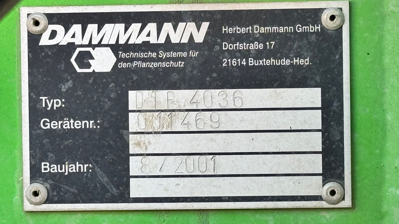 Dammann DTP 4036 ProfiClass in TOP Condition - Self-propelled sprayer: picture 4 Dammann DTP 4036 ProfiClass in TOP Condition - Self-propelled sprayer: picture 4