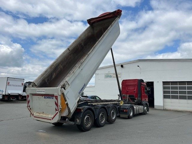Tipper semi-trailer Schmitz Cargobull SKI 24 SL7,5 Stahlmulde elektrisches Verdeck TOP: picture 11