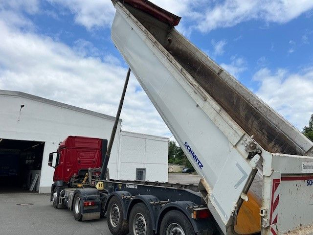 Tipper semi-trailer Schmitz Cargobull SKI 24 SL7,5 Stahlmulde elektrisches Verdeck TOP: picture 12