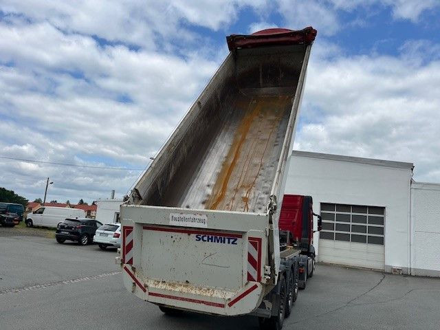 Tipper semi-trailer Schmitz Cargobull SKI 24 SL7,5 Stahlmulde elektrisches Verdeck TOP: picture 21