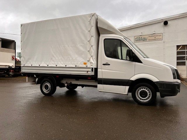 Volkswagen Crafter Pritsche 35 mittel L2 - Curtain side van: picture 1 Volkswagen Crafter Pritsche 35 mittel L2 - Curtain side van: picture 1