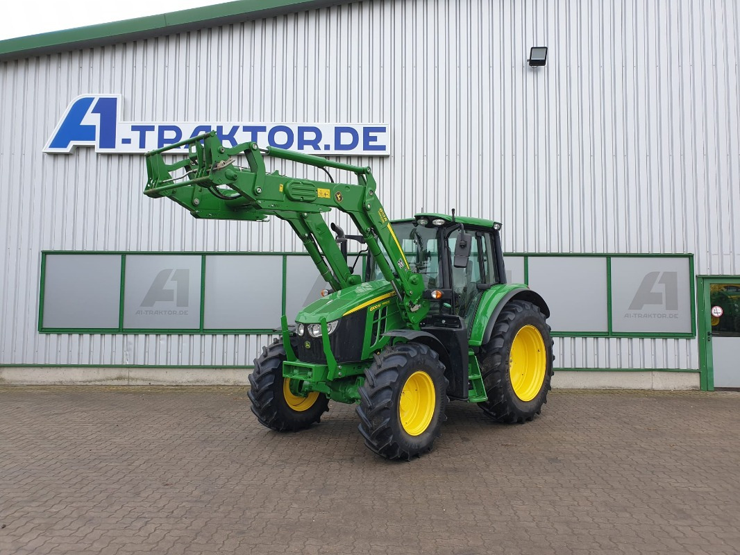 John Deere 6100M **MIETRÜCKLÄUFER** - Farm tractor: picture 1 John Deere 6100M **MIETRÜCKLÄUFER** - Farm tractor: picture 1