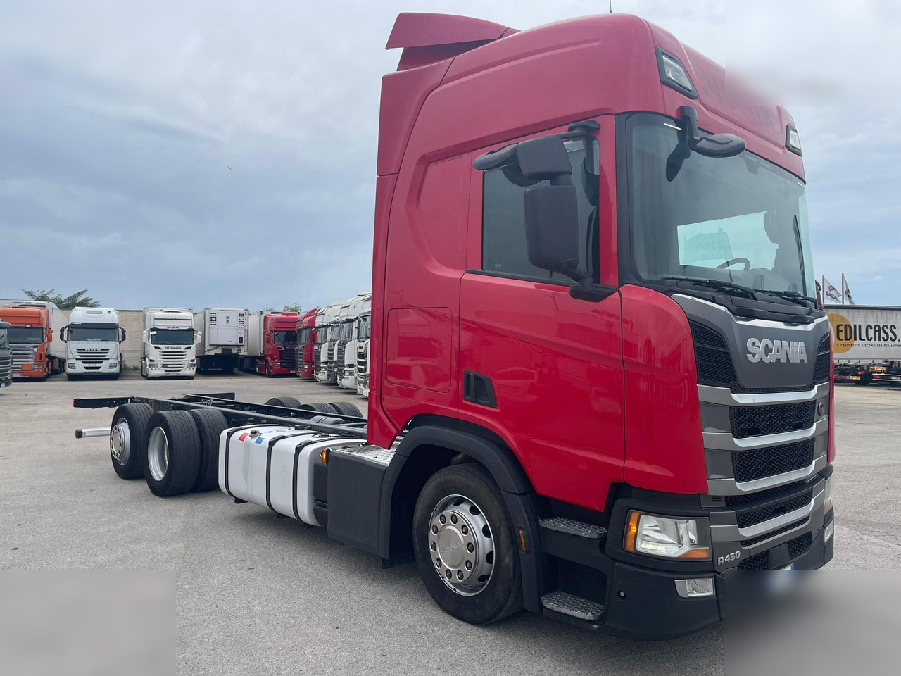 SCANIA R450 - Curtainsider truck: picture 1 SCANIA R450 - Curtainsider truck: picture 1