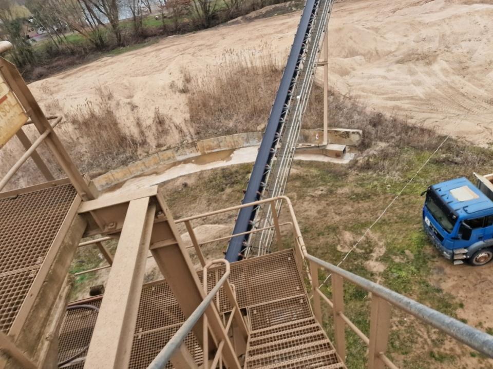Belt conveyor Bleichert 650mm × 40m Schwenkband: picture 10