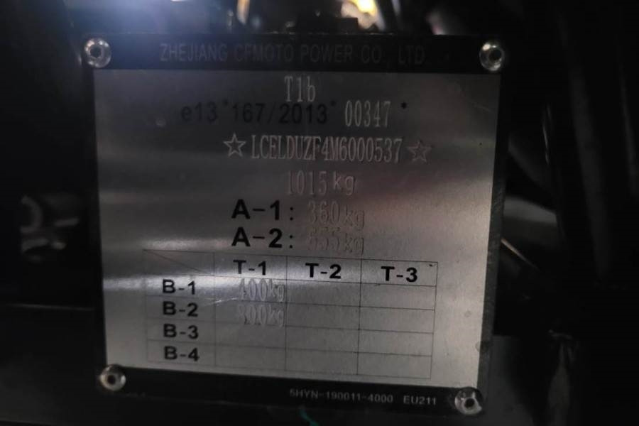 CFMoto UFORCE600 Valid Inspection, *Guarantee! Dutch Regi - Side-by-side/ ATV: picture 5 CFMoto UFORCE600 Valid Inspection, *Guarantee! Dutch Regi - Side-by-side/ ATV: picture 5