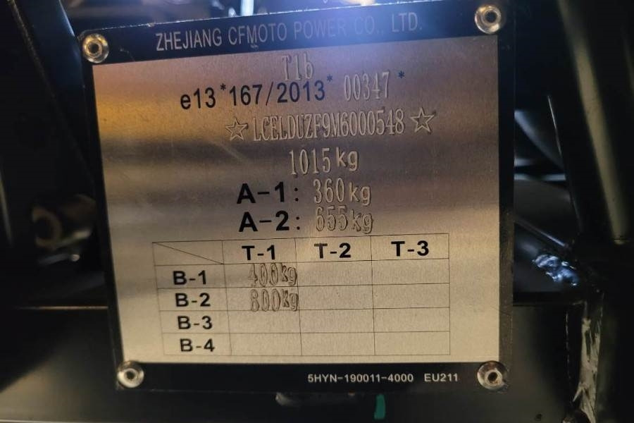 Side-by-side/ ATV CFMoto UFORCE600 Valid Inspection, *Guarantee! Dutch Regi: picture 6