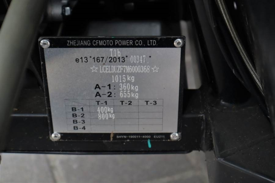 Side-by-side/ ATV CFMoto UFORCE600 Valid Inspection, *Guarantee! Dutch Regi: picture 7 Side-by-side/ ATV CFMoto UFORCE600 Valid Inspection, *Guarantee! Dutch Regi: picture 7