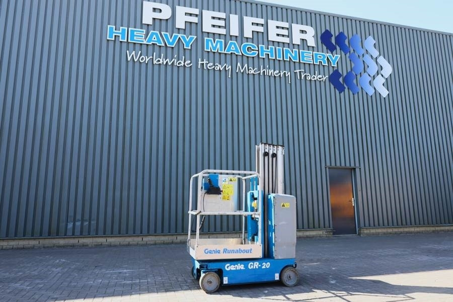Genie GR20 Electric, 8m Working Height, Non Marking Tyre - Articulated boom: picture 1 Genie GR20 Electric, 8m Working Height, Non Marking Tyre - Articulated boom: picture 1