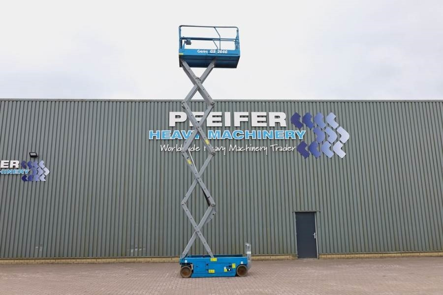 Genie GS2646 Electric, Working Height 9.80m, Capacity 45 - Scissor lift: picture 3 Genie GS2646 Electric, Working Height 9.80m, Capacity 45 - Scissor lift: picture 3