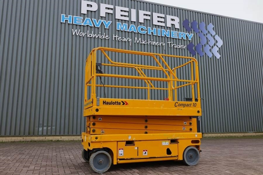 Haulotte Compact 10 Electric, 10m Working Height, 450kg Cap - Scissor lift: picture 1 Haulotte Compact 10 Electric, 10m Working Height, 450kg Cap - Scissor lift: picture 1