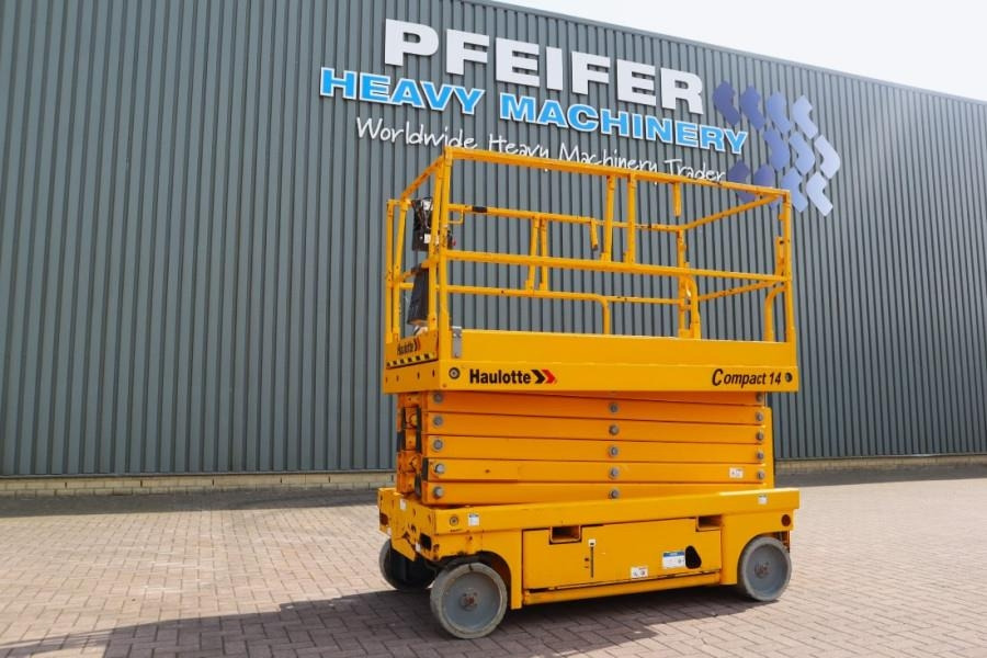 Haulotte Compact 14 Electric, 14m Working Height, 350kg Cap - Scissor lift: picture 1 Haulotte Compact 14 Electric, 14m Working Height, 350kg Cap - Scissor lift: picture 1