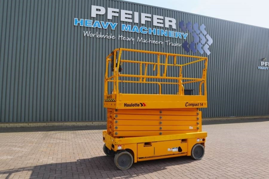 Haulotte Compact 14 Electric, 14m Working Height, 350kg Cap - Scissor lift: picture 1 Haulotte Compact 14 Electric, 14m Working Height, 350kg Cap - Scissor lift: picture 1