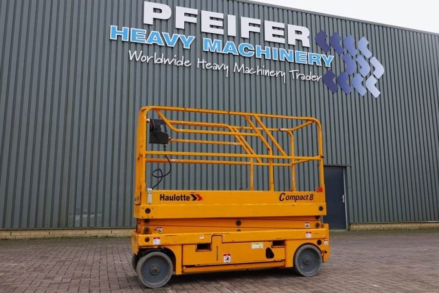 Scissor lift Haulotte Compact 8 Electric, 8.2m Working Height, 350kg Cap: picture 1
