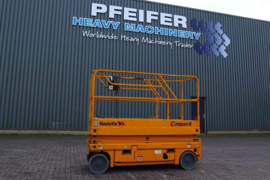 Scissor lift Haulotte Compact 8 Electric, 8.2m Working Height, 350kg Cap: picture 1