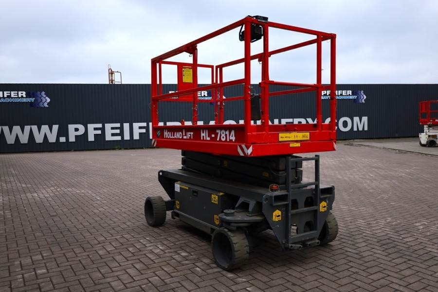 Scissor lift Holland Lift Ecostar HL-7814 Electric, 10m Working Height, 450k: picture 7