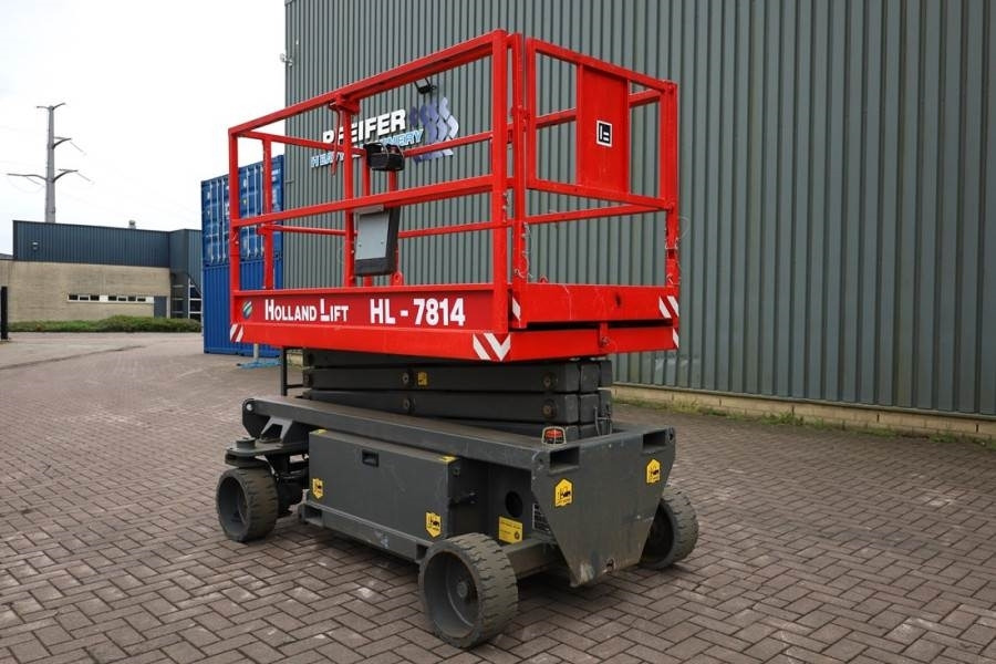 Scissor lift Holland Lift Ecostar HL-7814 Electric, 10m Working Height, 450k: picture 8