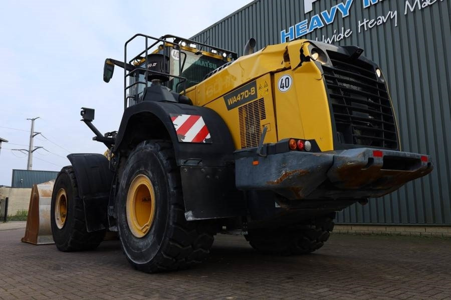 Wheel loader Komatsu WA470-8 Diesel, 4x4 Drive, Tamtron Weighting Syste: picture 10