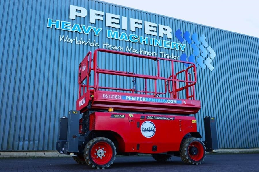 Magni DS1218RT Valid inspection, Diesel, 4x4 Drive, 12m - Scissor lift: picture 1 Magni DS1218RT Valid inspection, Diesel, 4x4 Drive, 12m - Scissor lift: picture 1