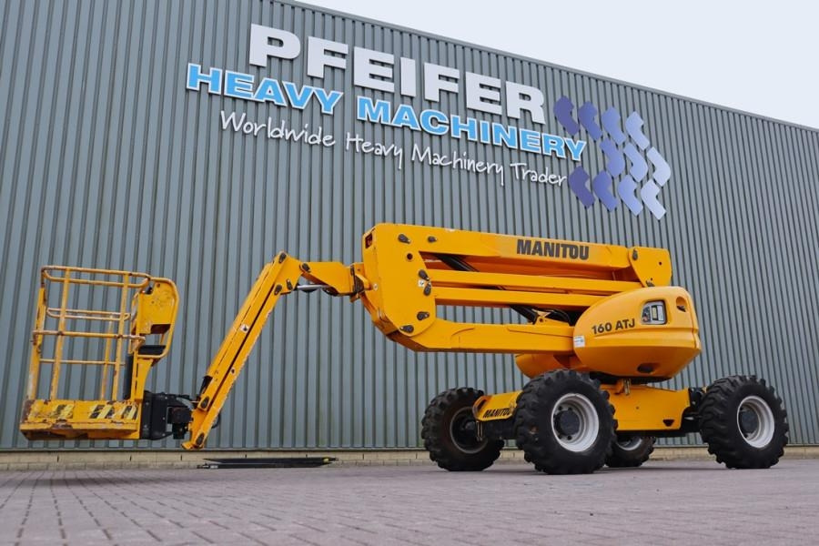 Manitou 160 ATJ Diesel, 4x4x4 Drive, 16m Working Height, 8 - Articulated boom: picture 1 Manitou 160 ATJ Diesel, 4x4x4 Drive, 16m Working Height, 8 - Articulated boom: picture 1