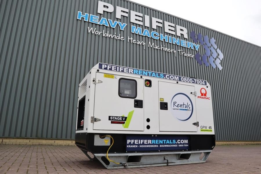 Pramac GPW45Y/FS5 Valid inspection, *Guarantee! Diesel, 4 - Generator set: picture 1 Pramac GPW45Y/FS5 Valid inspection, *Guarantee! Diesel, 4 - Generator set: picture 1
