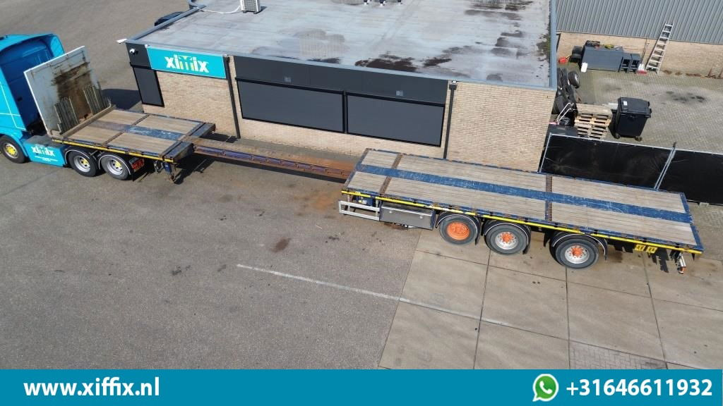 Doll 3-ass. Vlakke uitschuifbare oplegger / Naloop gestuurd - Dropside/ Flatbed semi-trailer: picture 2 Doll 3-ass. Vlakke uitschuifbare oplegger / Naloop gestuurd - Dropside/ Flatbed semi-trailer: picture 2