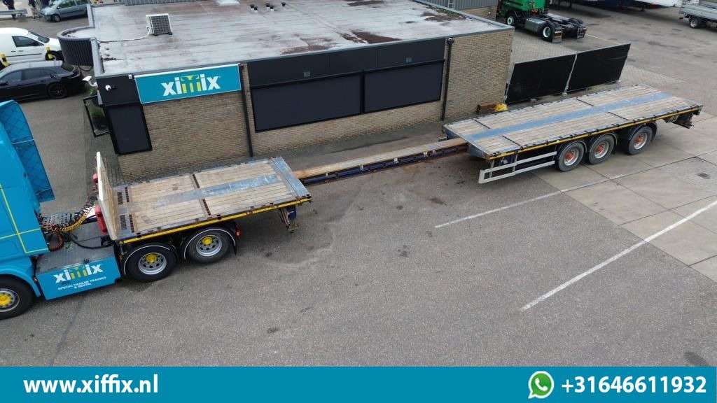 Doll 3-ass. Vlakke uitschuifbare oplegger / Naloop gestuurd - Dropside/ Flatbed semi-trailer: picture 1 Doll 3-ass. Vlakke uitschuifbare oplegger / Naloop gestuurd - Dropside/ Flatbed semi-trailer: picture 1
