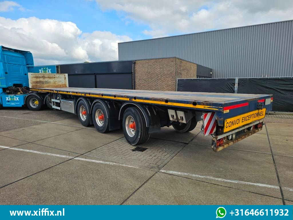 Doll 3-ass. Vlakke uitschuifbare oplegger / Naloop gestuurd - Dropside/ Flatbed semi-trailer: picture 4 Doll 3-ass. Vlakke uitschuifbare oplegger / Naloop gestuurd - Dropside/ Flatbed semi-trailer: picture 4