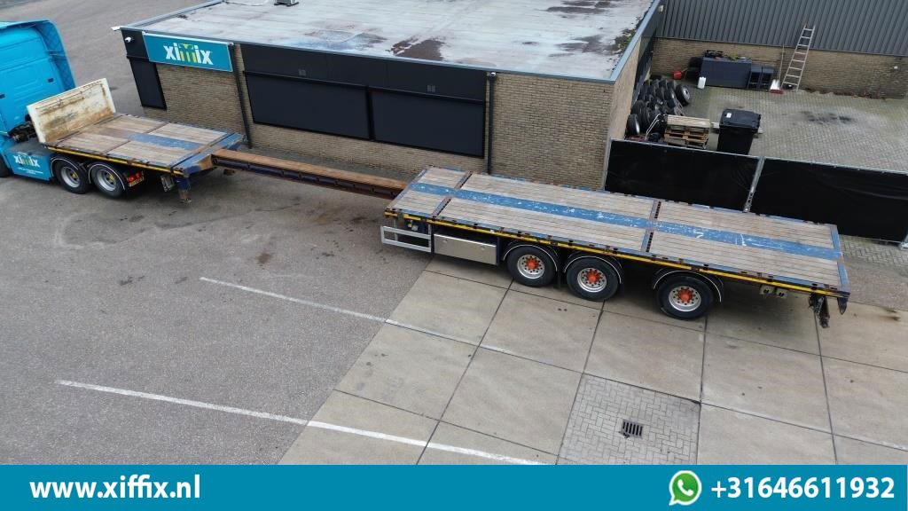 Doll 3-ass. Vlakke uitschuifbare oplegger / Naloop gestuurd - Dropside/ Flatbed semi-trailer: picture 2 Doll 3-ass. Vlakke uitschuifbare oplegger / Naloop gestuurd - Dropside/ Flatbed semi-trailer: picture 2