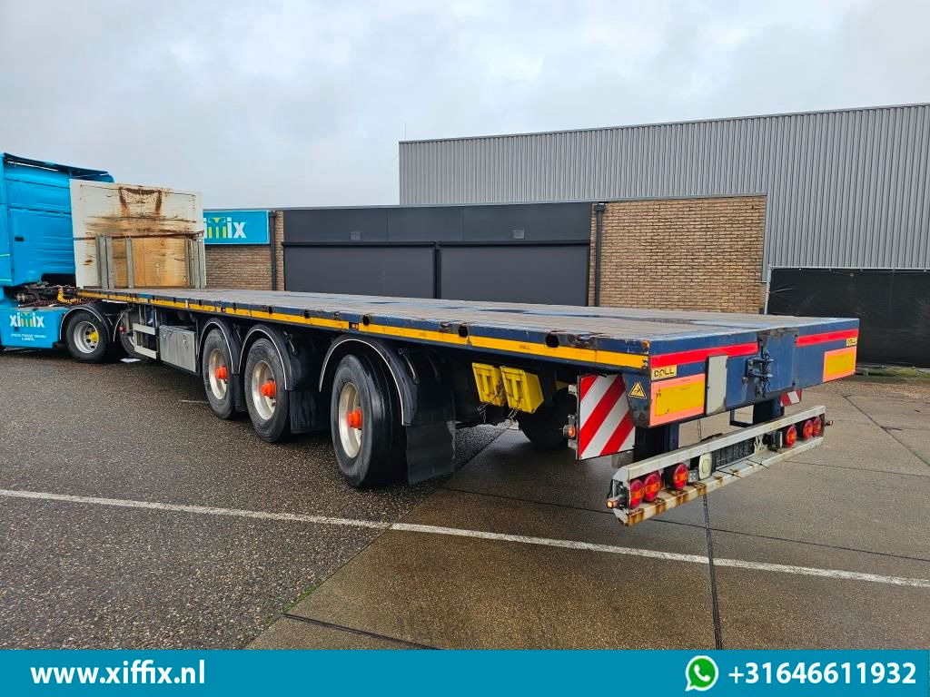 Doll 3-ass. Vlakke uitschuifbare oplegger / Naloop gestuurd - Dropside/ Flatbed semi-trailer: picture 4 Doll 3-ass. Vlakke uitschuifbare oplegger / Naloop gestuurd - Dropside/ Flatbed semi-trailer: picture 4