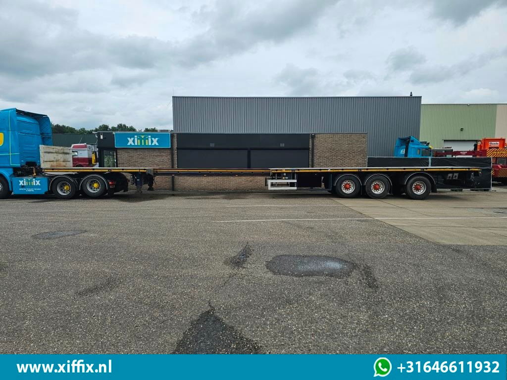 Dropside/ Flatbed semi-trailer Doll 3-ass. Vlakke uitschuifbare oplegger / Naloop gestuurd: picture 8