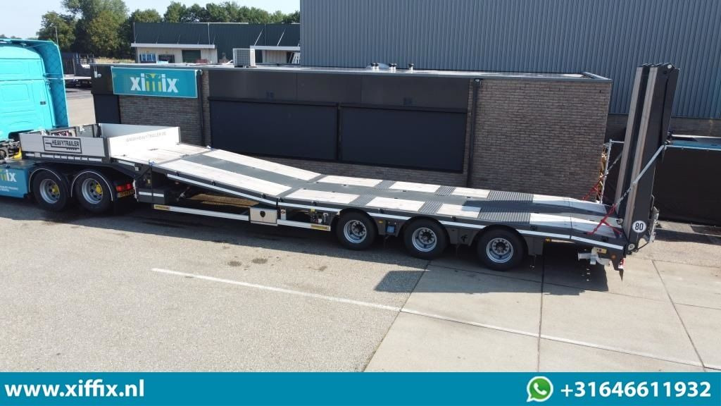 Faymonville TE Huur 3-ass. Semi dieplader met dubbele hydr. Kleppen en hefbed / - Low loader semi-trailer: picture 2 Faymonville TE Huur 3-ass. Semi dieplader met dubbele hydr. Kleppen en hefbed / - Low loader semi-trailer: picture 2