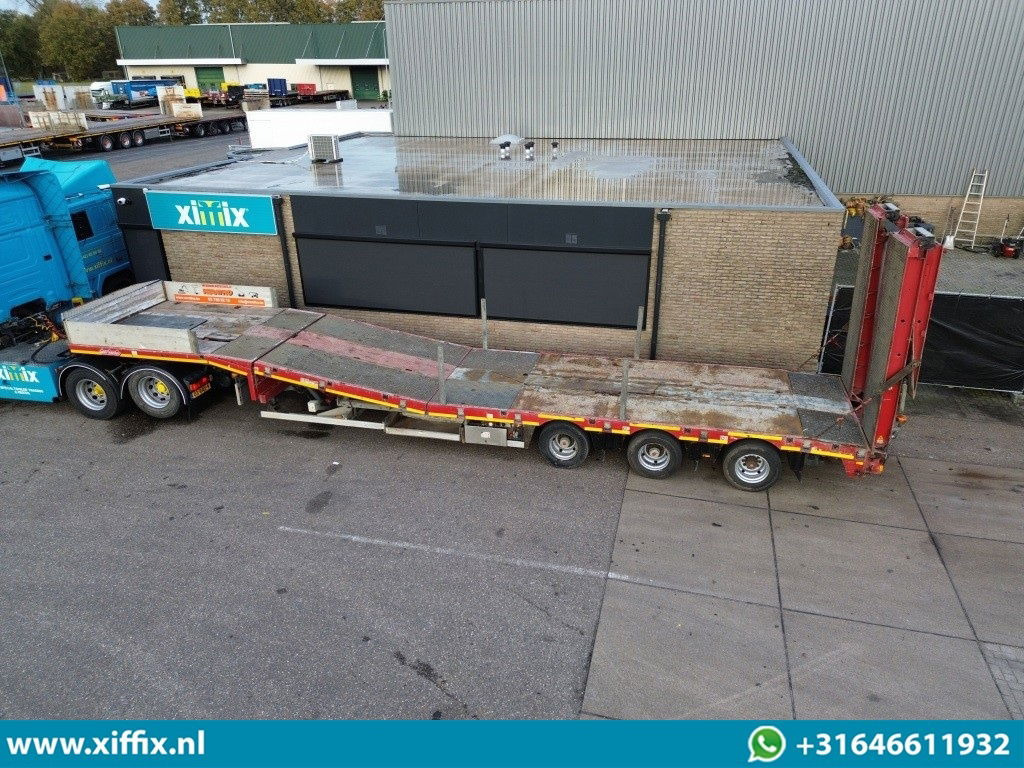 Nooteboom 3-ass. Semi dieplader met dubbele hydr. Kleppen en hydr. Verstelbare vloer / 2x gestuurd - Low loader semi-trailer: picture 2 Nooteboom 3-ass. Semi dieplader met dubbele hydr. Kleppen en hydr. Verstelbare vloer / 2x gestuurd - Low loader semi-trailer: picture 2