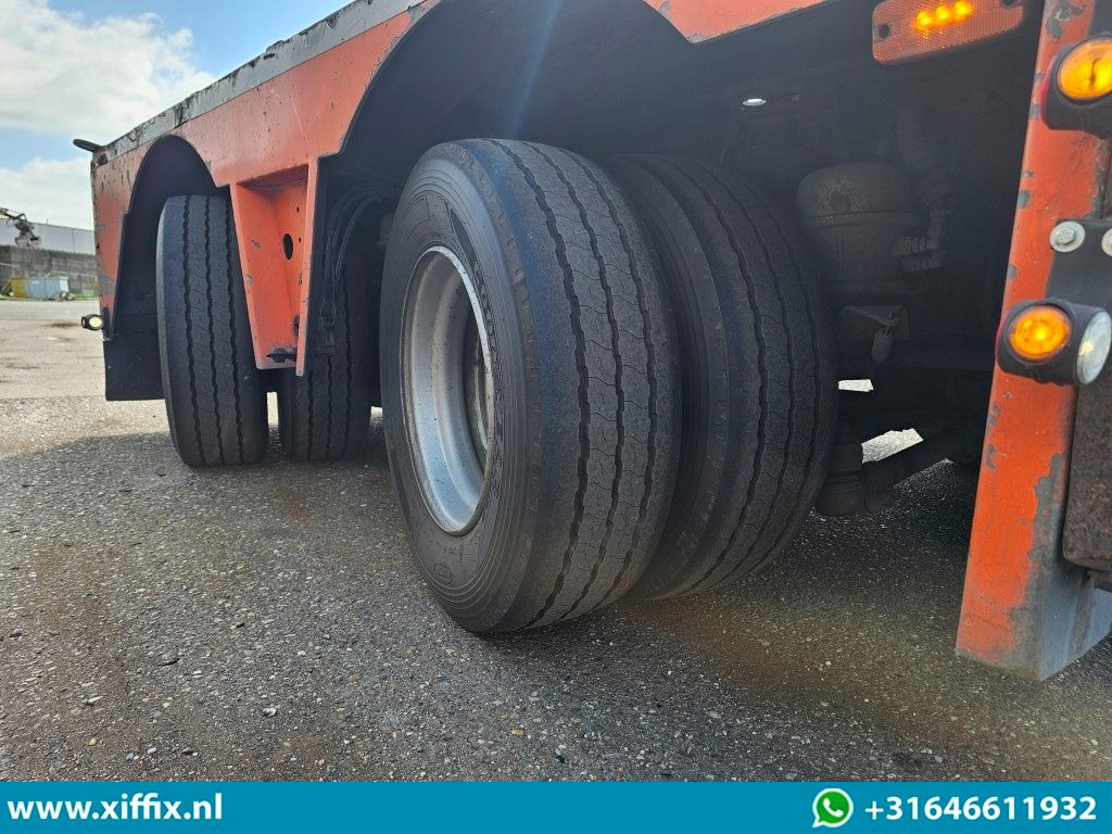 Low loader semi-trailer RECKER 2-ass. Uitschuifbare dieplader met afneembare zwanenhals / 2x gestuurd: picture 10