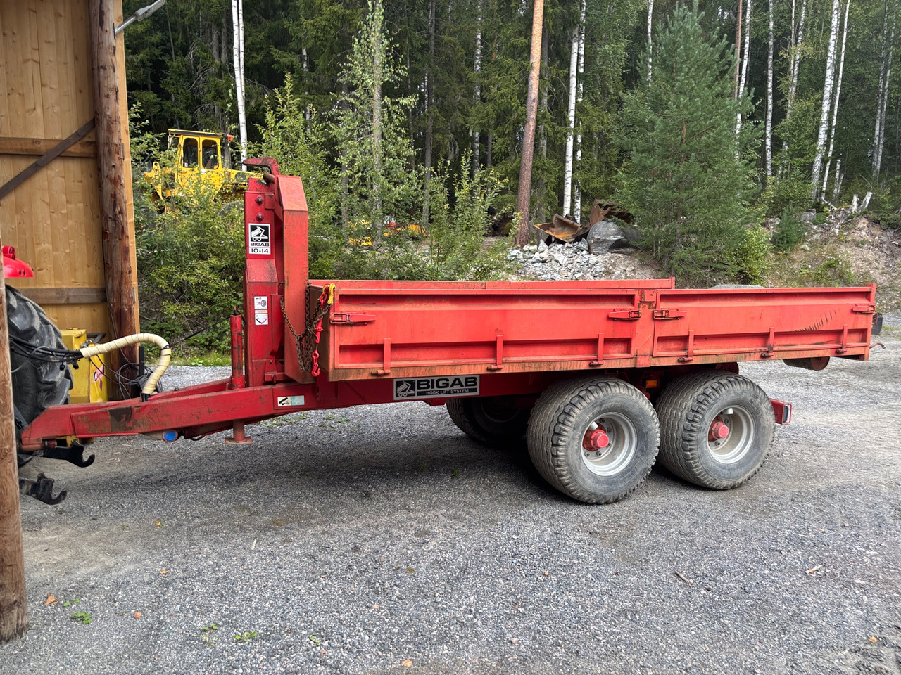 Bigab 10-14 - Roll-off/ Skip trailer: picture 1 Bigab 10-14 - Roll-off/ Skip trailer: picture 1